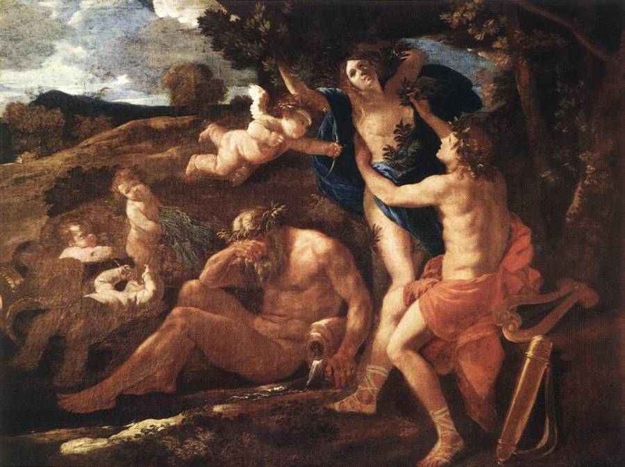 Poussin Nicolas - Apollon et Daphne.jpg